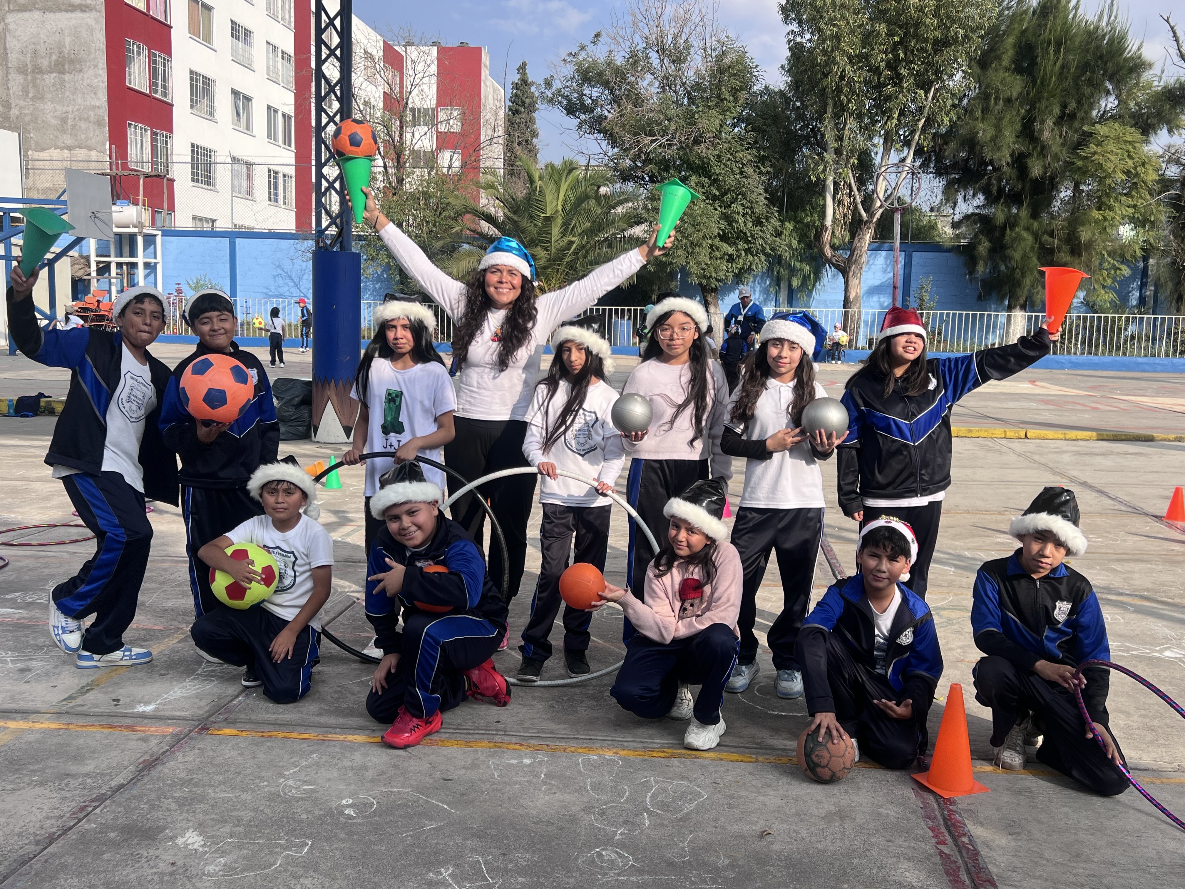 Celebrar activando el cuerpo 